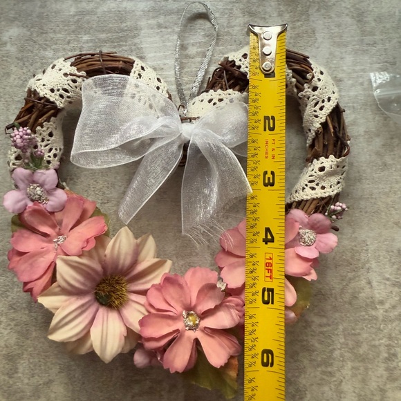 Pink and White Decorative Accents for Home Decor - Picture 3 of 4